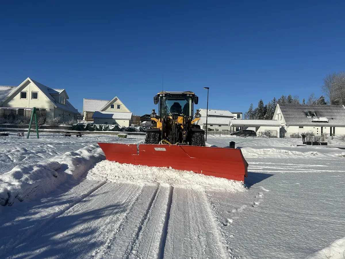 Snöröjning